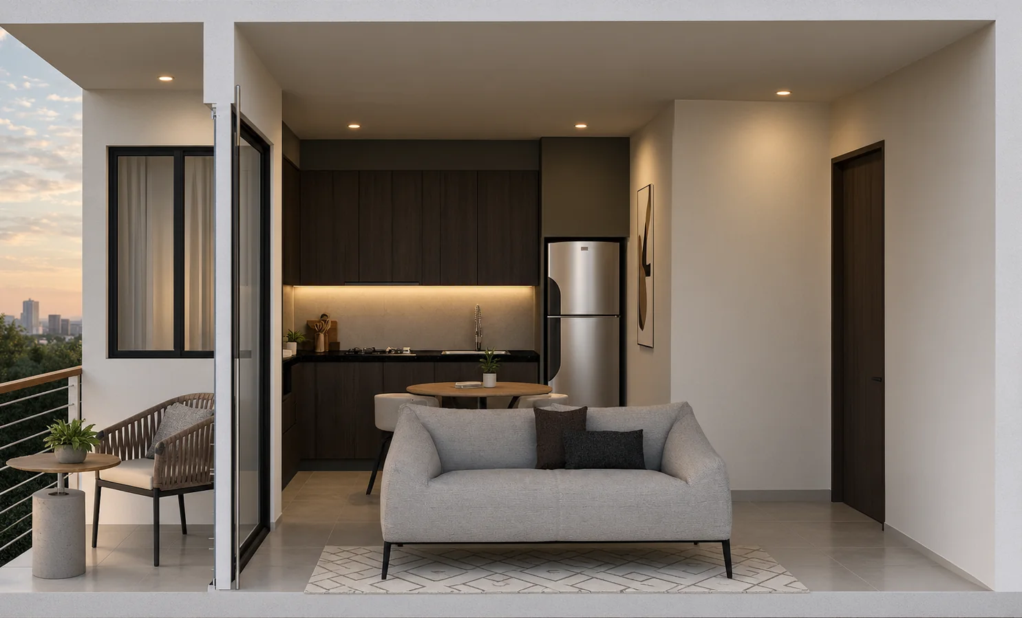Interior de referencia del modelo Marea 03