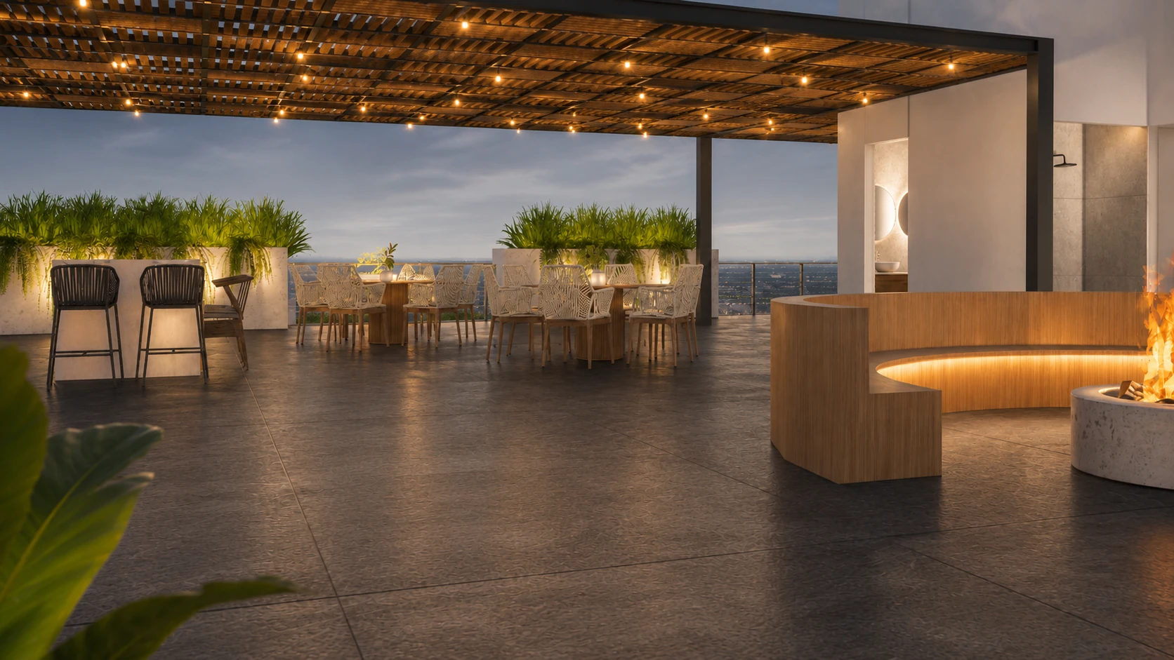 Lounge social de Abasolo Residence