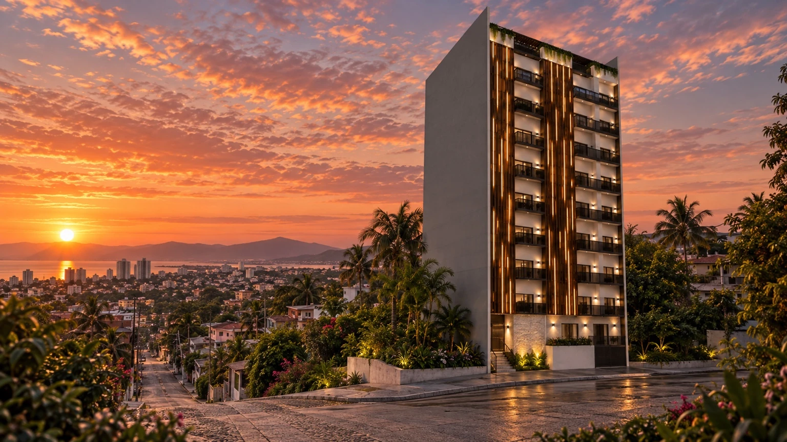 Fachada Abasolo Residences